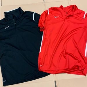 Nike drifit polos medium excellent